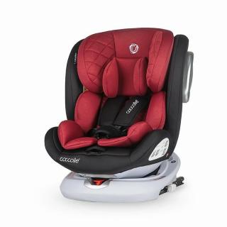 Coccolle Lyra 360°-ban forgatható Isofix autosülés 0-36 kg Dahlia Red