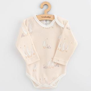 Csecsemő pamut hosszú ujjú body New Baby Libák