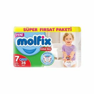 Molfix bugyipelenka Pants (7-es) 19 + kg (36 db/cs)