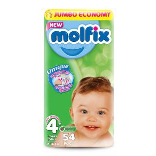 Molfix pelenka Jumbo (4+-os) 9 - 16 kg (54 db/cs)