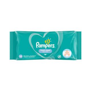 Pampers Popsitörlő fresh clean, megújult (52 db/cs)