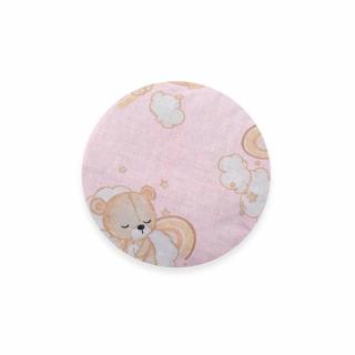Termofor gyermek melegítő és hűsítő párna cseresznyemaggal New Baby BASIC Bear Pink
