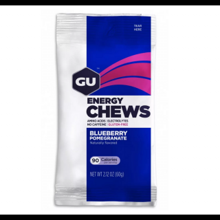 GU Energy Chews Gumicukor Blueberry Pomegranate 60g