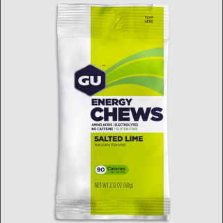 GU Energy Chews Gumicukor Salted Lime 60g