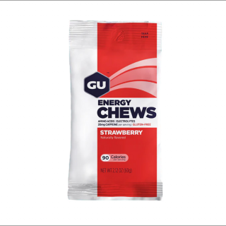 GU Energy Chews Gumicukor Strawberry 60g