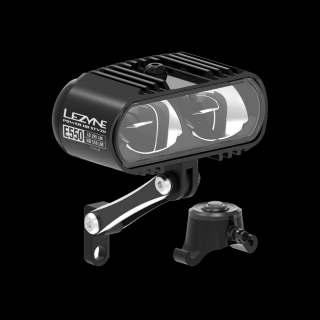 Lámpa Lezyne EBIKE POWER HB STVZO E550 BLACK+távirányító 550 lumen