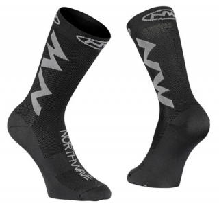 NORTHWAVE Extreme Air zokni szürke/fekete S-es méret