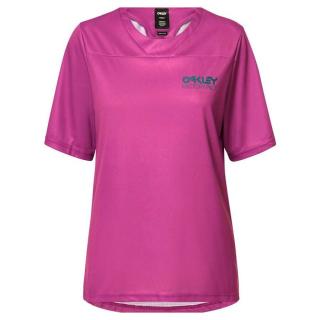 Oakley Factory Pilot Lite Short Sleeve Jersey Női Rövid Ujjú Mez Szín:Lila Méret:M