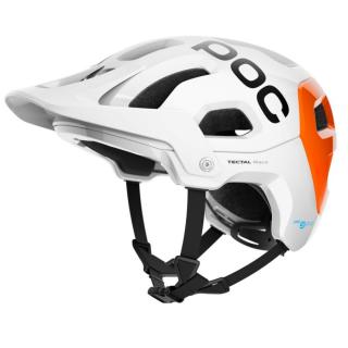 Poc Tectal Race Spin NFC HYDROGEN WHITE/FLUORESCENT ORANGE AVIP Méret: ML (55-58cm)