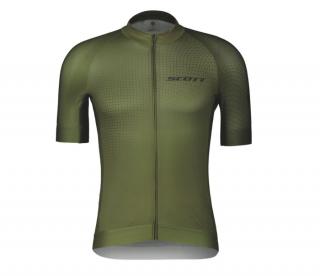 SCOTT RC Pro Short-Sleeve Men's Shirt Fir Green/Black Mez Méret: L