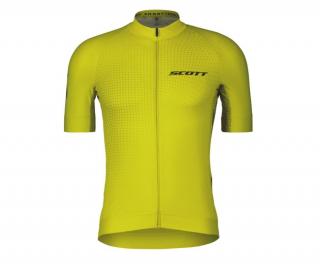 SCOTT RC Pro Short-Sleeve Men's Shirt Sulphur Yellow/Black Mez Méret: L
