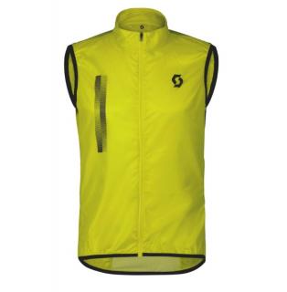 SCOTT RC Team WB Men's Vest Szélmellény Sulphur Yellow/Black Méret: M