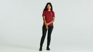 Specialized / Fjällräven WOOL T-SHIRT W - Női Póló  Szín: Gránátalma Piros Méret: XXS