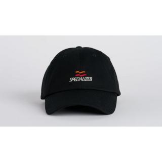 Specialized Flag Graphic 6-Panel Dad Hat Sapka Fekete Egy Méret
