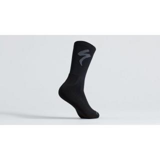 Specialized PrimaLoft® Lightweight Tall Logo Socks Fekete L