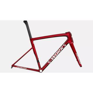 Specialized S-Works TARMAC SL8 frameset  GLOSS RED SKY / METALLIC WHITE SILVER Méret: 54
