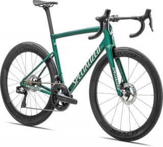 Specialized TARMAC SL8 Pro UDI2 Szín: Gloss Pine Green Metallic / White Méret: 44