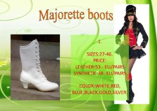 Majorette boots 1.