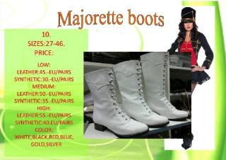 Majorette boots 10.