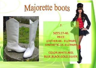 Majorette boots 7.
