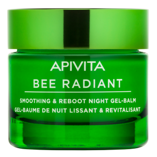 APIVITA BEE RADIANT Bőrmegújító és méregetelenítő ÉJSZAKAI GÉL-BALZSAM 50ml