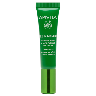 APIVITA BEE RADIANT Bőröregedés és fáradtság jelei elleni frissitő szemkörnyékápoló 15ml