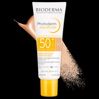 Bioderma Photoderm Aquafluide SPF50+ színezett 40ml