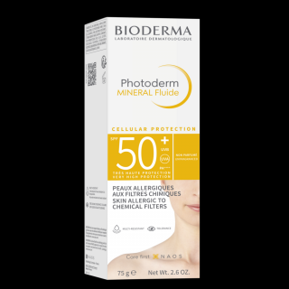 BIoderma Photoderm MINERAL Fluide SPF50+ 75g