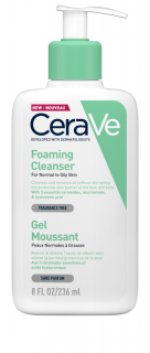 CeraVe Habzó tisztitó gél normál és zsíros bőrre 236 ml