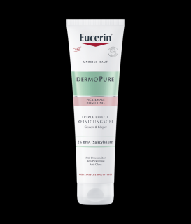 Eucerin DermoPure Hármashatású mélytisztító zselé 150 ml