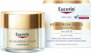 Eucerin Hyaluron-Filler+Elasticity Bőrtömörséget Regeneráló nappali arckrém FF15 50ml