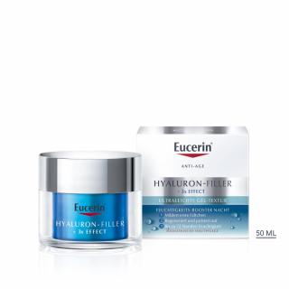 Eucerin Hyaluron-Filler ráncfeltöltő, éjszakai hidratáló arckrém gél-textúrájú 50ml