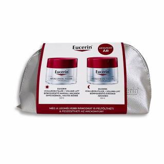 Eucerin Hyaluron-Filler+Volume-Lift Nappali Arckrém (normál/kombinált bőrre) + Éjszakai Arckrém 2x50ml