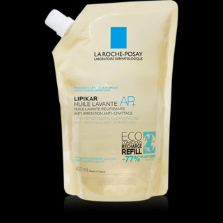 La Roche-Posay Lipikar Tusfürdő olaj AP+ Utántöltő 400ml