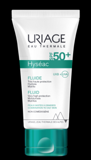 URIAGE Hyséac Fluid fényvédő mattító SPF50+ 50ml