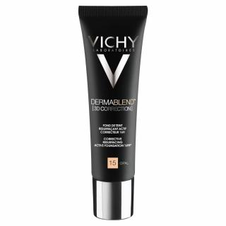 Vichy Dermablend 3D Korrekció alapozó bőrfelszín kisimító hatással 15 – opal 30 ml