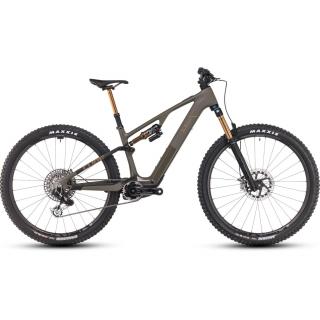 CUBE AMS HYBRID ONE44 C:68X SUPER TM 400X Dustyolive'n'Gold 29" 2025 Fully MTB eBike L