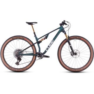 Cube AMS ZERO99 C:68X SLX Liquidgoblin´n´White 29" 2025 Fully MTB kerékpár
