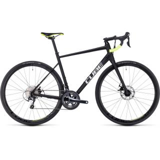 Cube Attain Race Black'n'White 28" 2023 országúti kerékpár