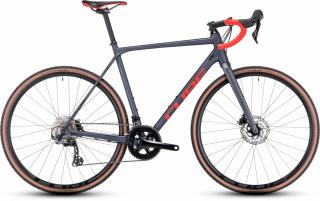 CUBE CROSS RACE PRO Grey'n'Red 28" 2023 Cyclocross kerékpár XL