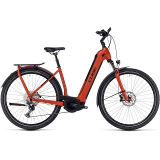 CUBE KATHMANDU HYBRID EXC 750 Red'n'Black 2024 Trekking eBike S