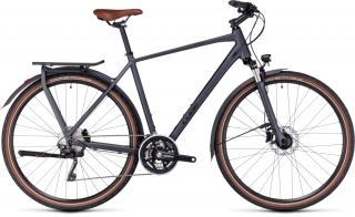 CUBE KATHMANDU PRO Grey'n'Black 28" 2023 Trekking kerékpár XS