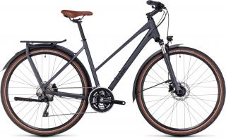 CUBE KATHMANDU PRO Grey'n'Black 28" 2023 Trekking kerékpár