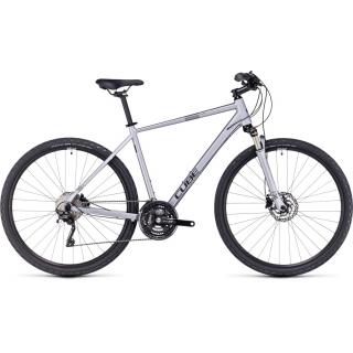 CUBE NATURE EXC Polarsilver'n'Black 28" 2024 Cross-Trekking kerékpár XS