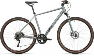 CUBE NATURE PRO Silvergreen'n'Black 28" 2022 Cross-Trekking kerékpár S