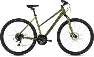 CUBE NATURE Shinymoss'n'Black 28" 2023 Cross-Trekking kerékpár XS