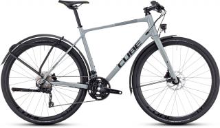 CUBE NULANE PRO FE Grey'n'Black 28" 2023 Fitness kerékpár XL