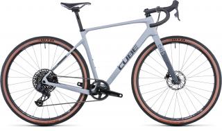 CUBE NUROAD C:62 SL Lightgrey'n'Grey 28" 2023 Gravel kerékpár M