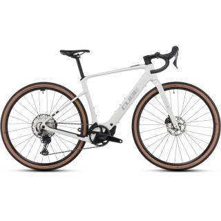 CUBE NUROAD HYBRID C:62 RACE 400X Desertstone'n'Green 28" 2024 Gravel eBike kerékpár M