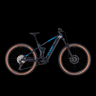 CUBE STEREO HYBRID 140 HPC SLX 750 Liquidblue'n'Blue 2024 Fully MTB eBike L